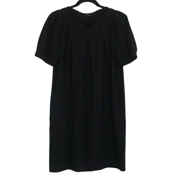 Theory Black shift dress